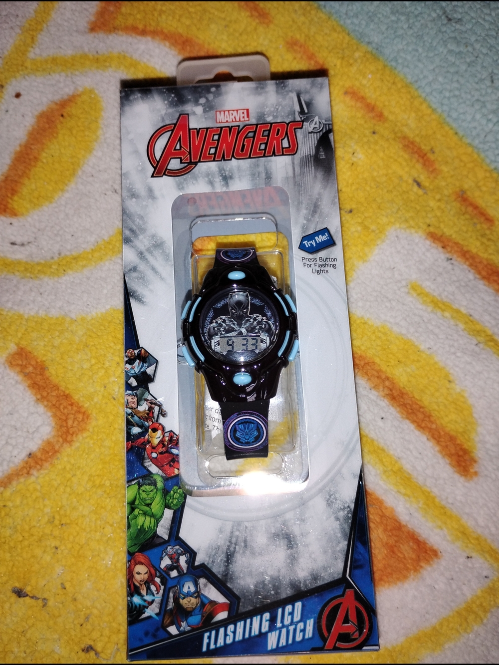 Kids' Marvel Avengers Digital Watch